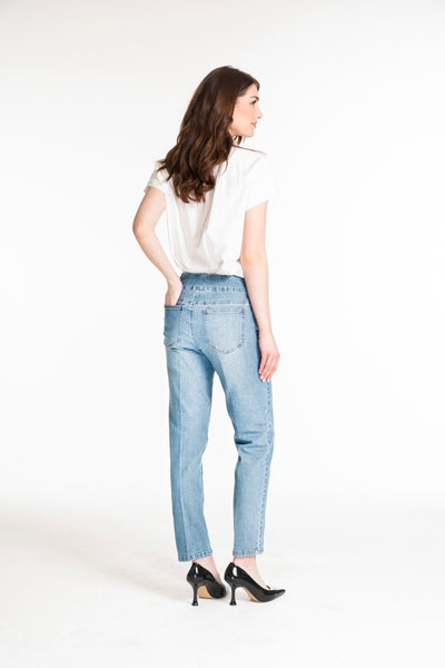 Denim Ankle Jean - Light Indigo