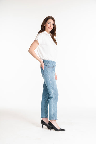 Denim Ankle Jean - Light Indigo