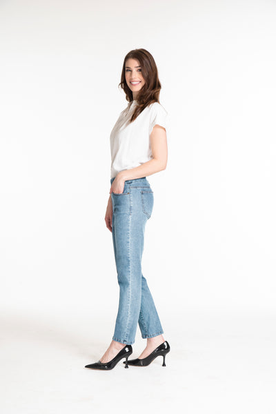 Denim Ankle Jean - Light Indigo