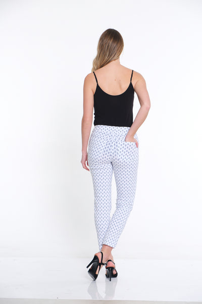 PULL-ON ANKLE PANT - Anchor Print