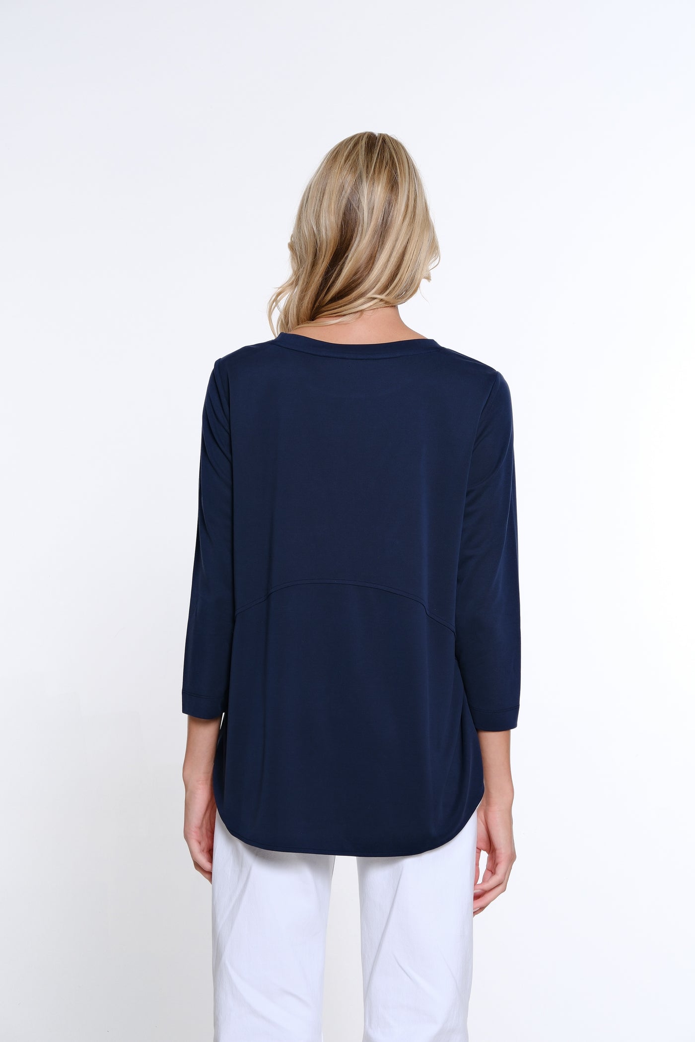 High-Low Knit Top - Women's - Midnight