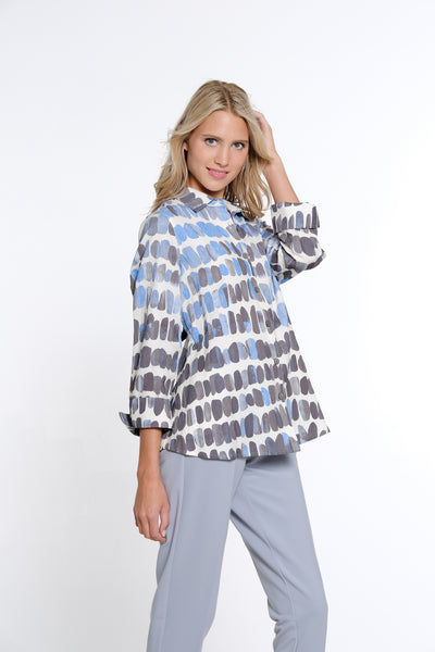 Print Woven Shirt - Petite - Multi