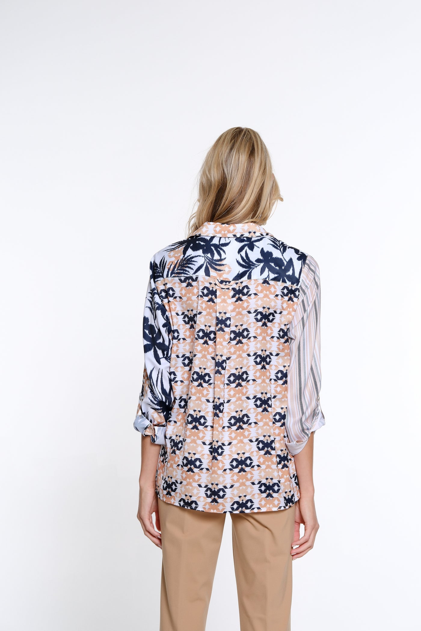 Print Woven Shirt - Petite - Multi