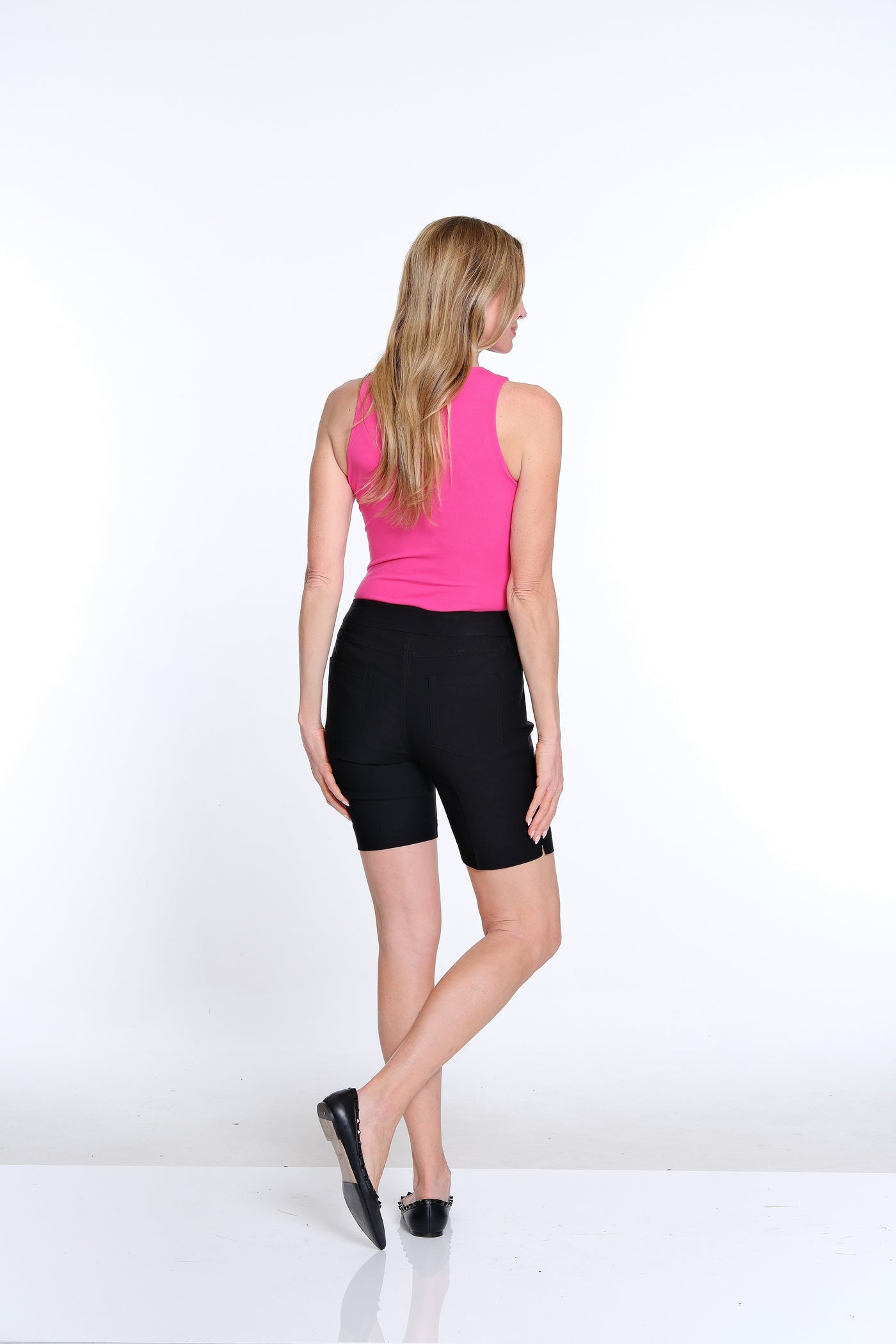 Pull On Short with Real Pockets - Black