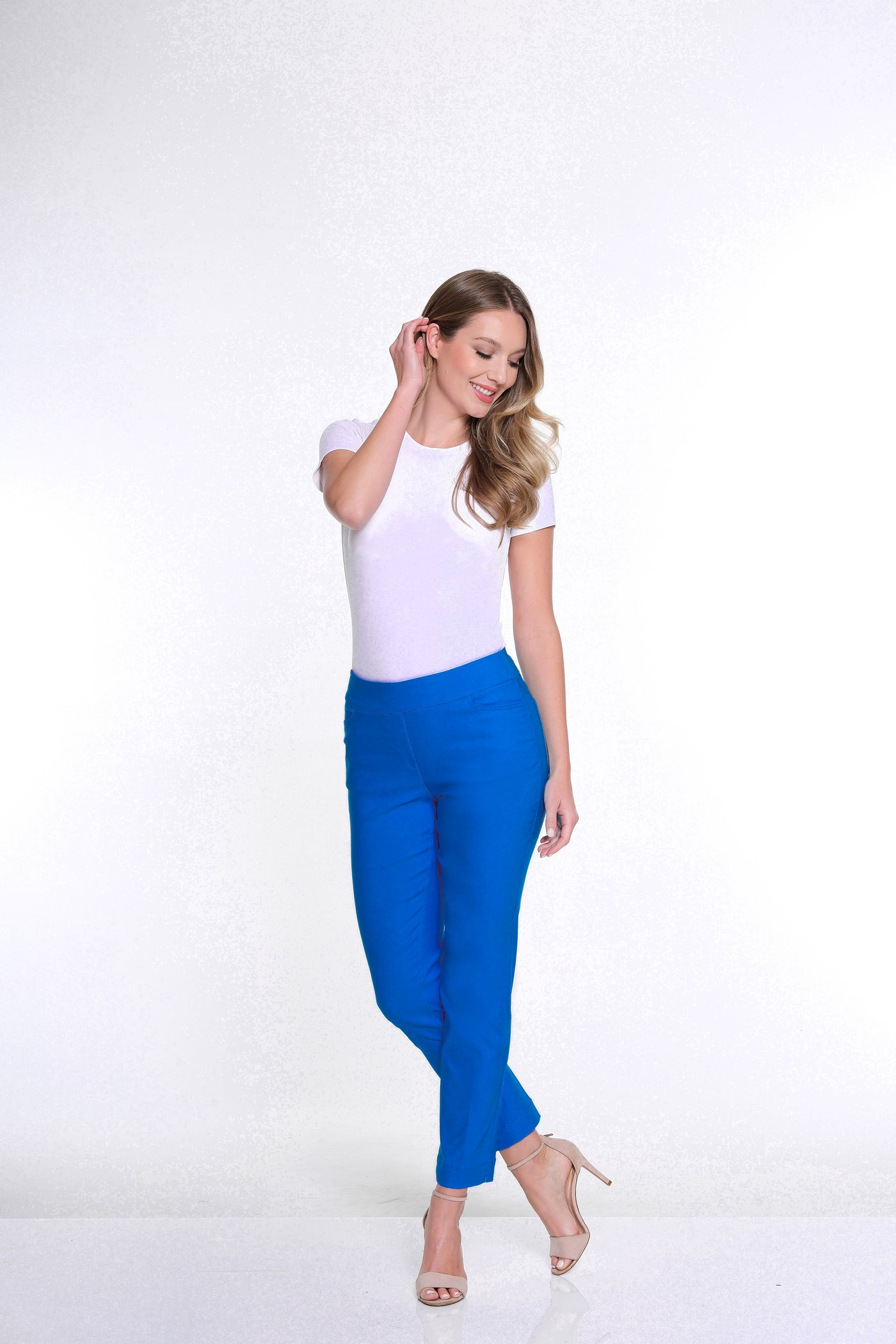 Solid Ankle Pant - Royal