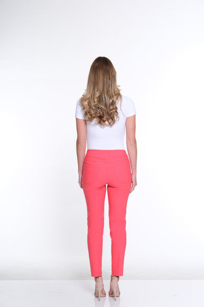 Solid Print Ankle Pant- Watermelon