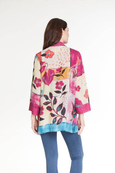 Kimono Sleeve Jacket - Multi