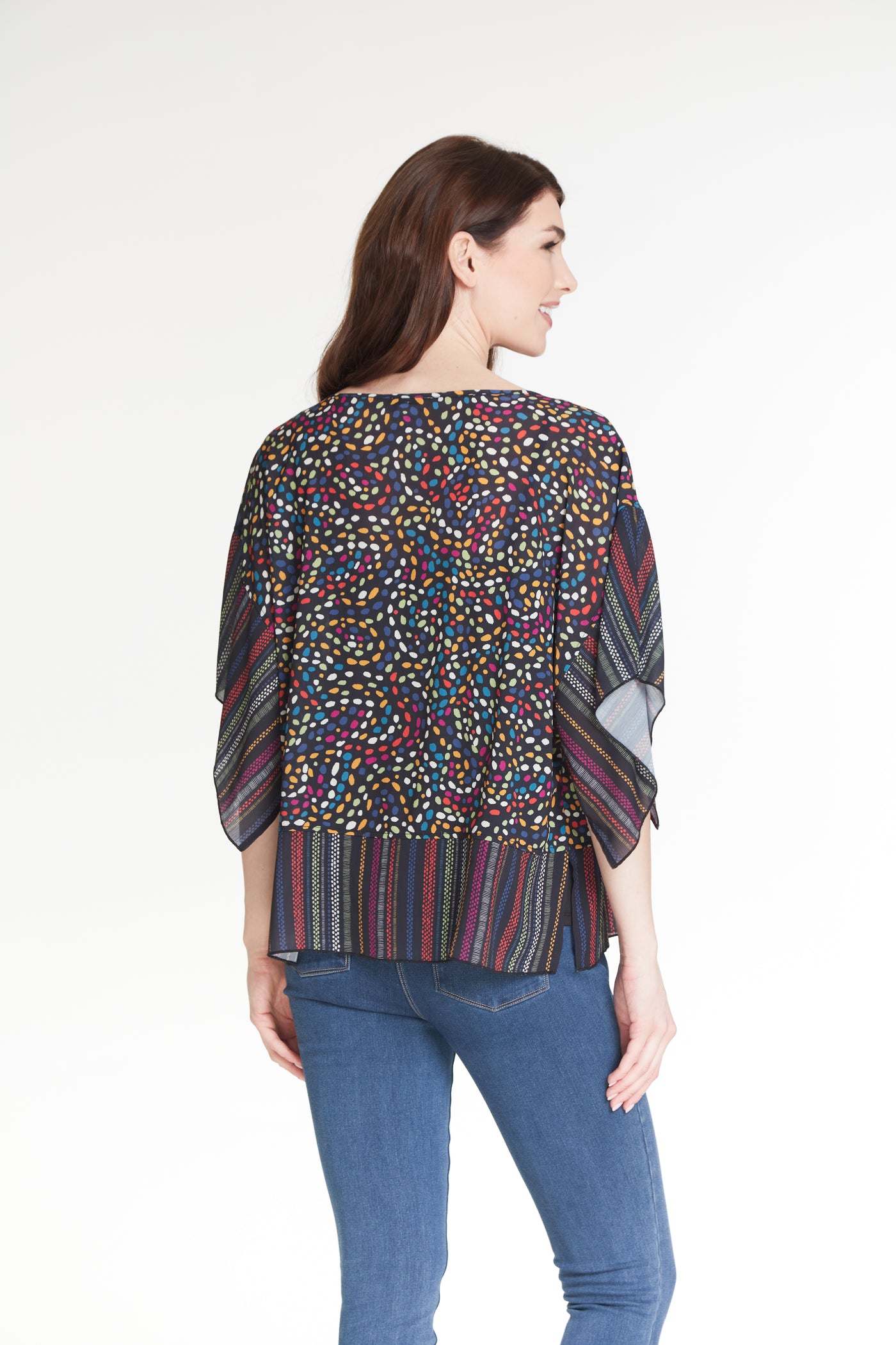 Poncho Top and Cami - Multi