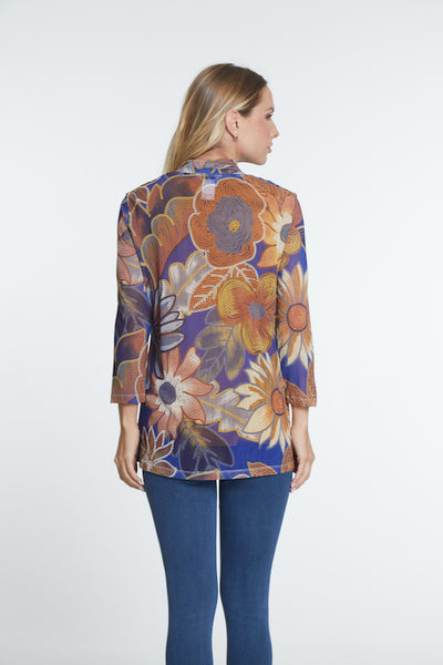 Onionskin Jacket - Women's - Floral Multi