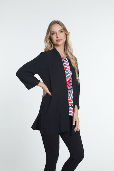 Set-In Kimono - Black