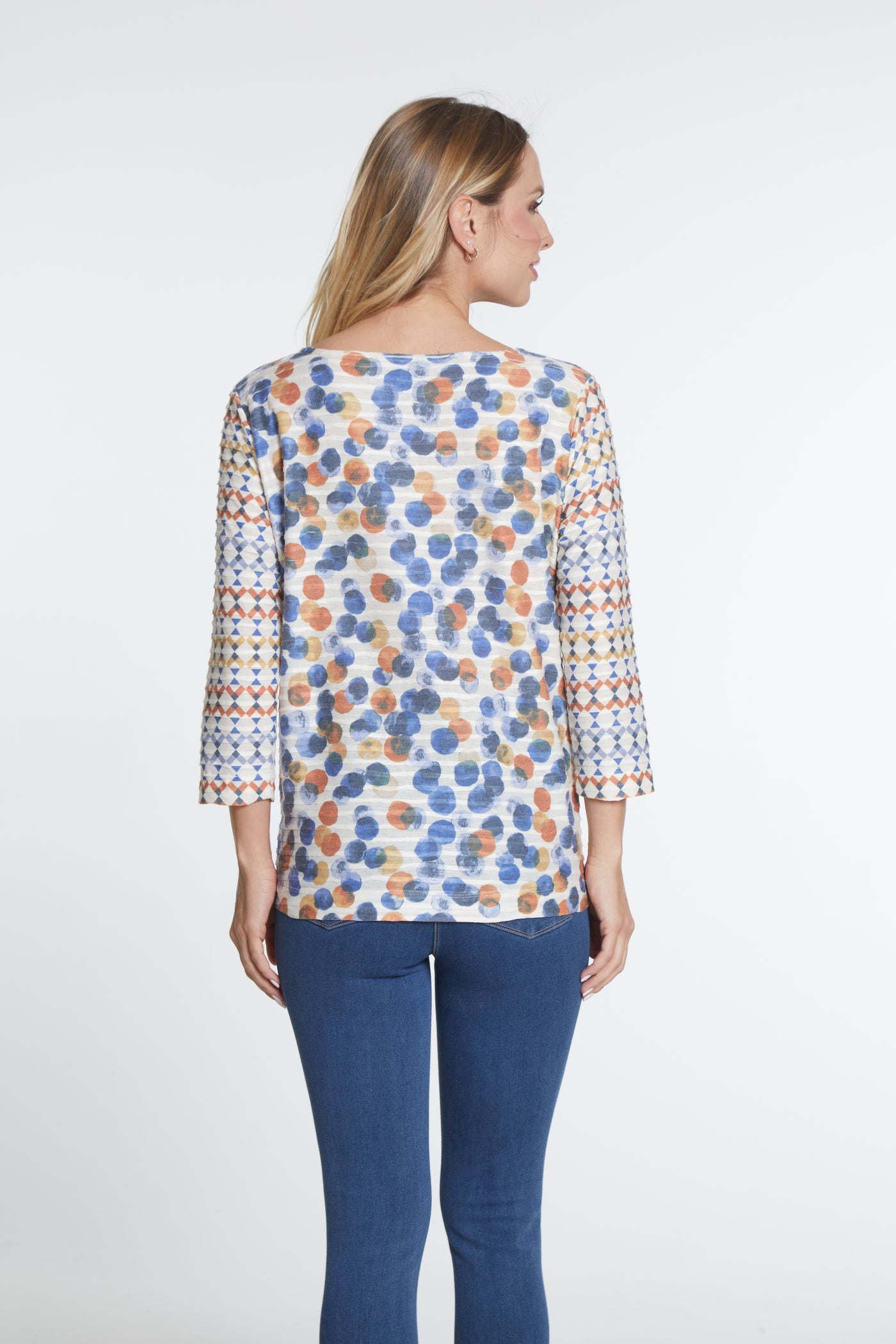 Multi Print Knit Top - Women's - Multi