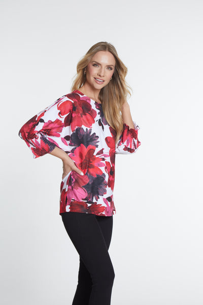 Print Crinkle Woven Top - Women's - Multi