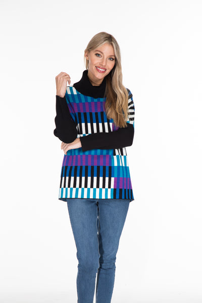 Boxy Sweater Top - Multi