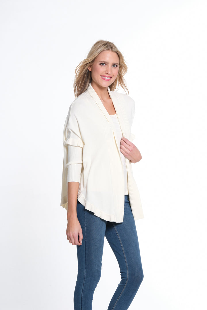 【I AM MARI】Blond Shawl Collar Open Cardigan Jacket A Guide to Shawl-Collar Cardigans – Permanent Style