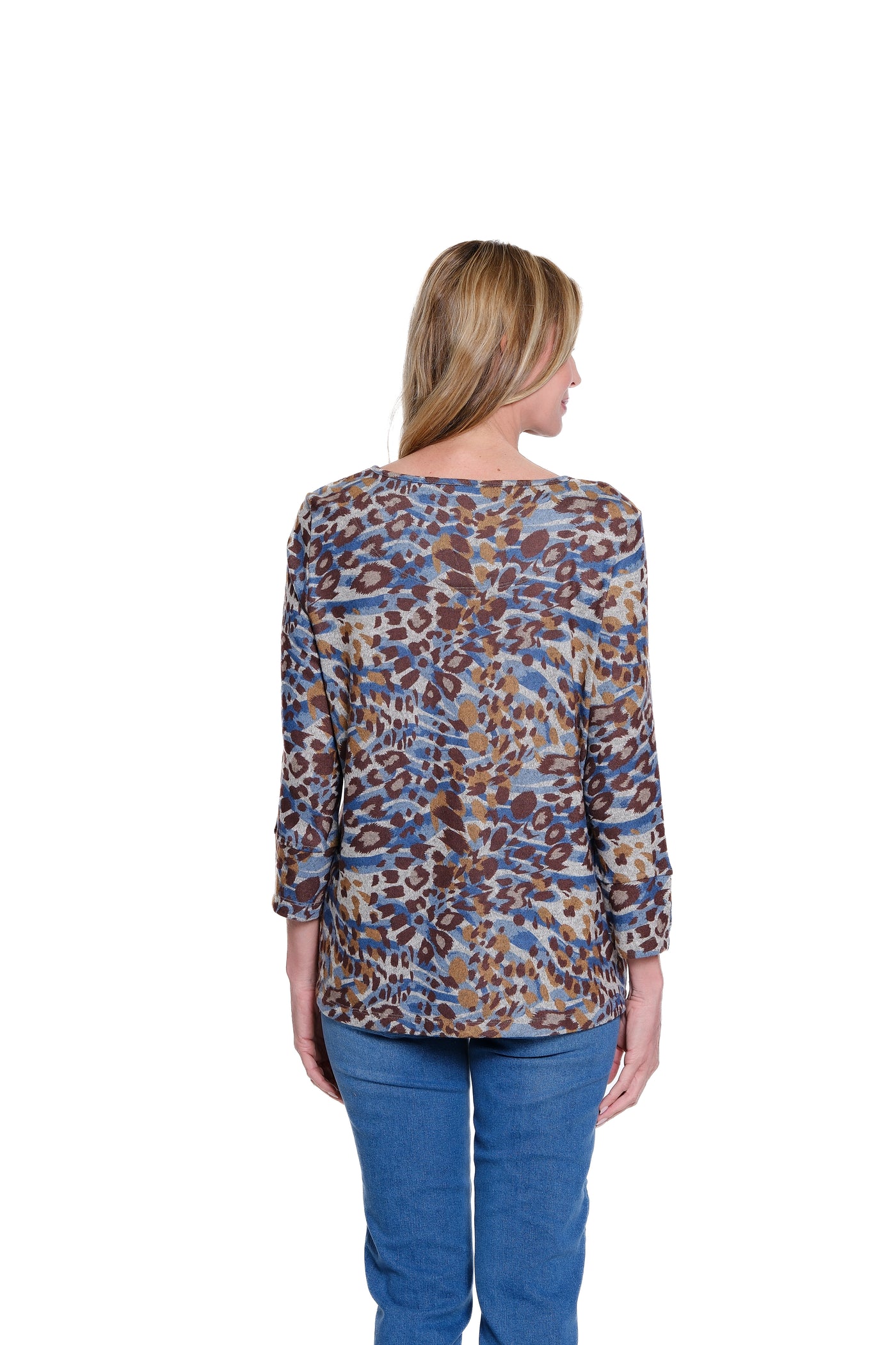 Zip Pocket Top - Skin Multi