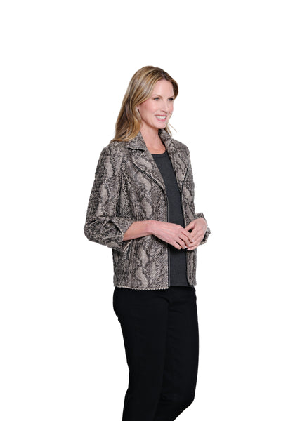 Snakeskin Print Jacket - Multi