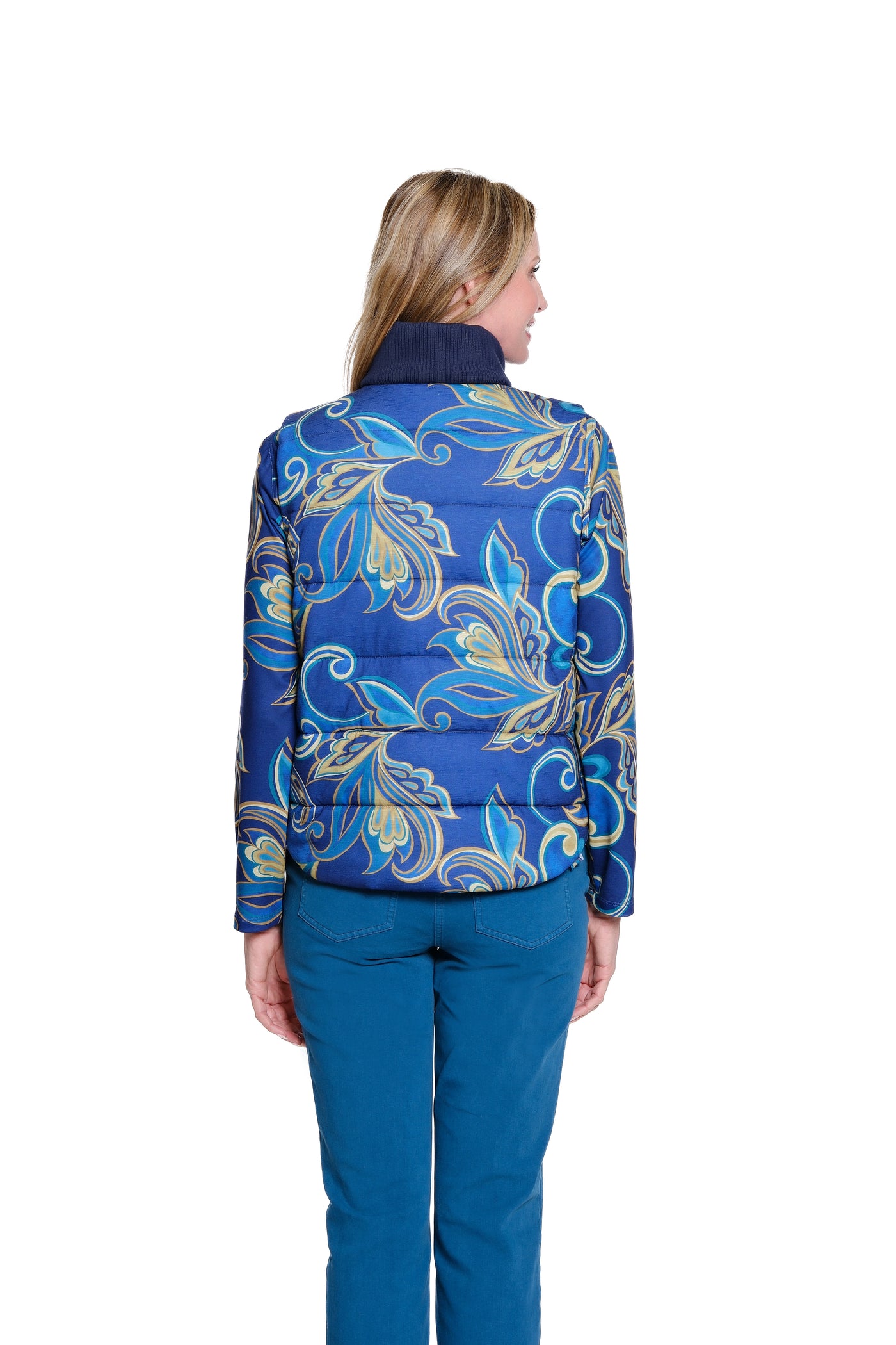 Quilted Knit Vest - Midnight
