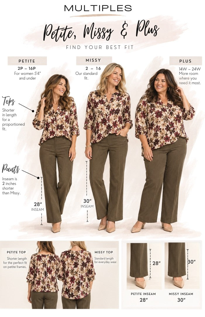 Multiples fit guide