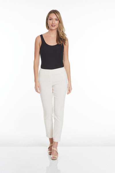 PULL-ON ANKLE PANT - Winter White