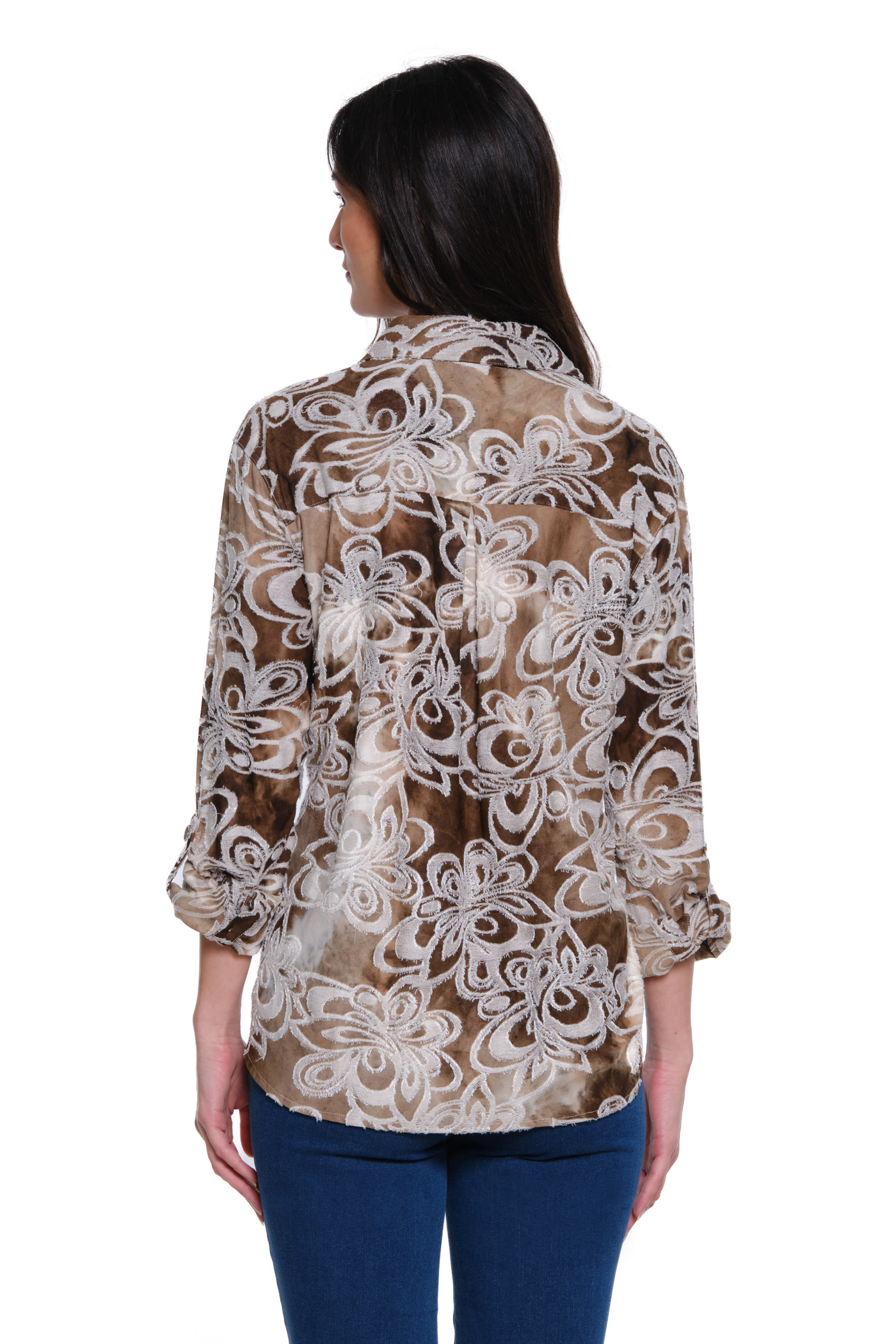 Button Front Shirt - Women's - Multi